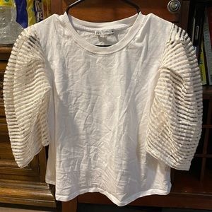 Zara Puffy sleeve shirt